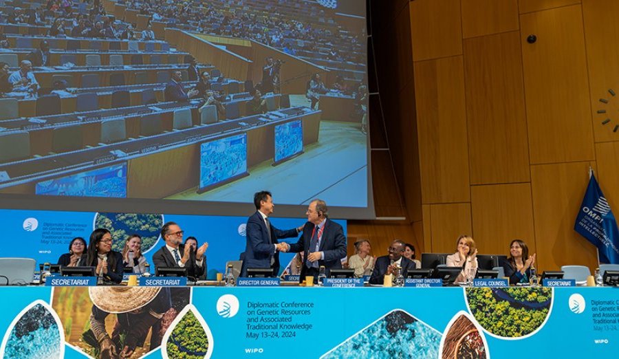 WIPO Treaty on Intellectual Property, Genetic Resources and Associated Traditional Knowledge adopted